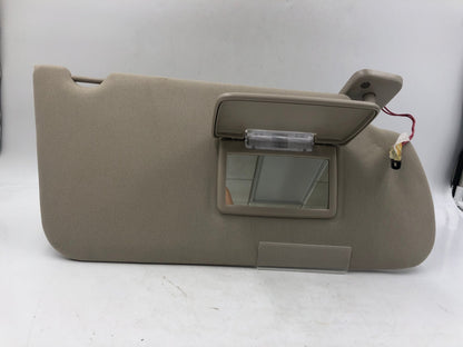 2009-2012 Ford Flex Passenger Sun Visor Gray Illuminated OEM A03B50069
