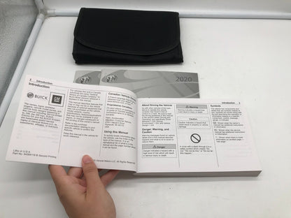 2020 Buick Encore GX Owners Manual Set with Case OEM A03B23040