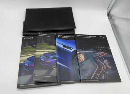 2017 Jaguar F-Pace FPace Owners Manual Set with Case OEM C03B28007