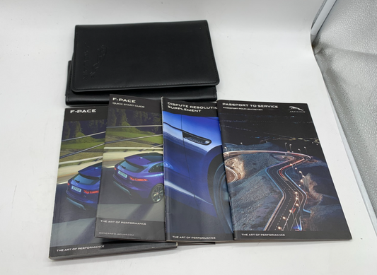2017 Jaguar F-Pace FPace Owners Manual Set with Case OEM C03B28007