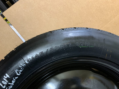 2010-2014 Subaru Outback 17" Spare Tire Wheel Compact Donut T145/80R17