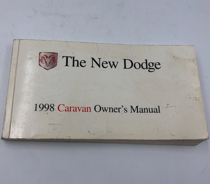 1998 Dodge Caravan Owners Manual OEM C04B50017