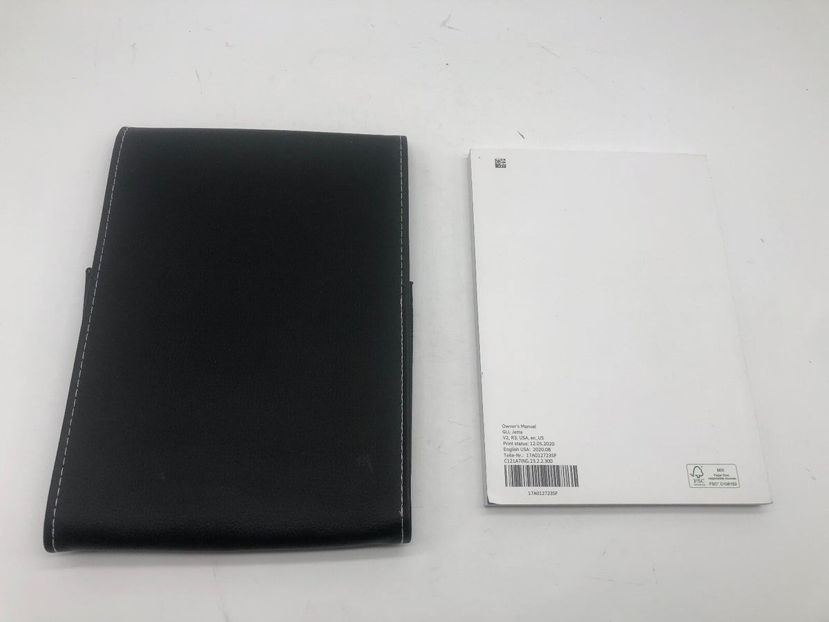 2020 Volkswagen Jetta GLI Owners Manual Set with Case OEM R01B25017