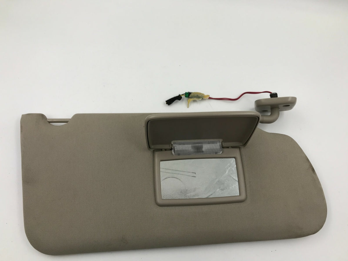 2009-2012 Ford Flex Passenger Sun Visor Gray Illuminated OEM C03B29041