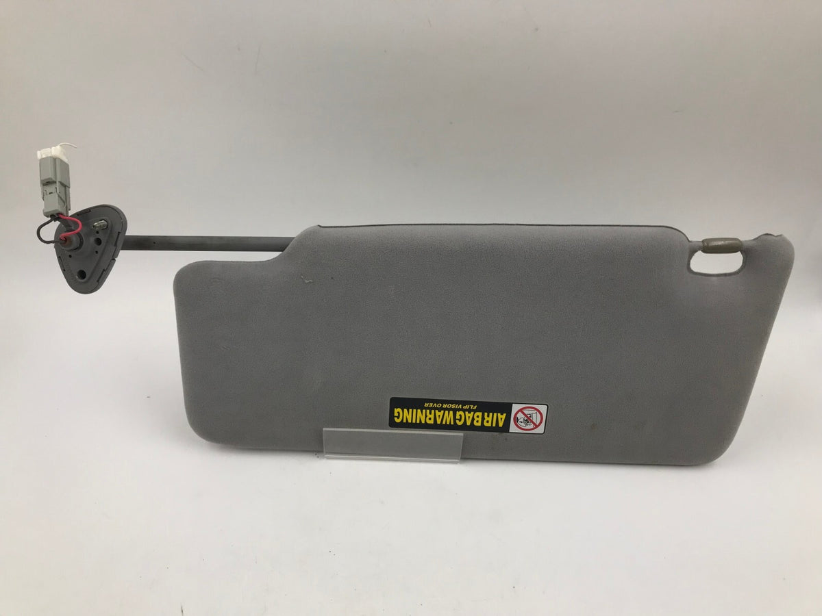 2005-2008 Accura RL Passenger Sun Visor Illuminated Gray OEM D04B54050
