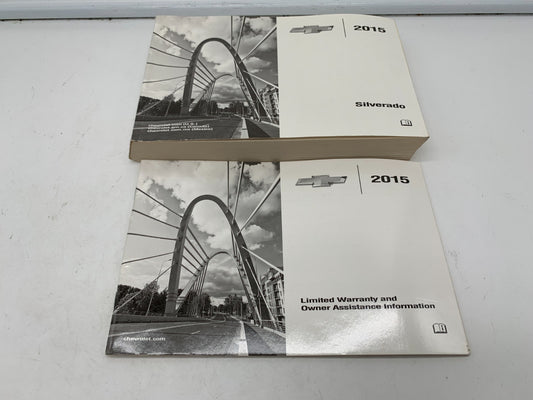 2015 Chevrolet Silverado 1500 2500 Owners Manual Set OEM D01B45020