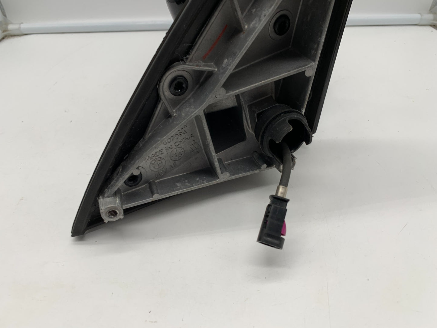 2007-2013 BMW X5 Passenger Side View Power Door Mirror Black w/Camera OEM