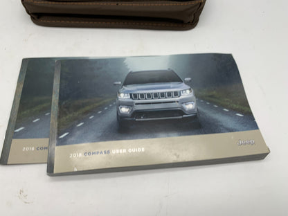 2018 Jeep Compass Owners Manual Set with Case OEM D01B37015