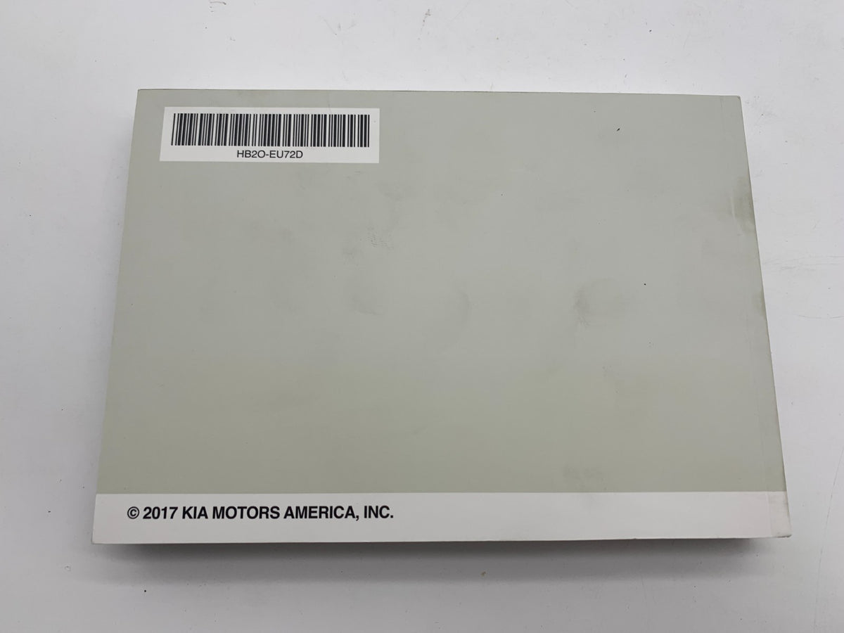 2017 Kia Soul Owners Manual Set with Case OEM R01B22023