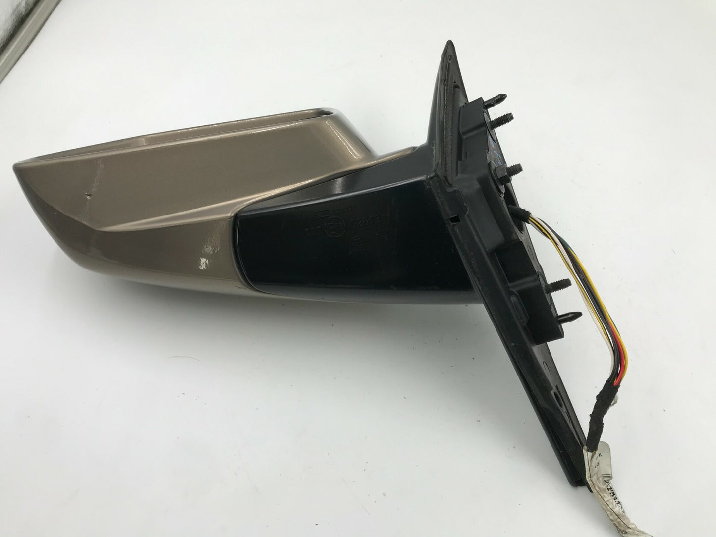 2008-2014 Cadillac CTS Driver Side View Power Door Mirror Gold OEM B03B54080