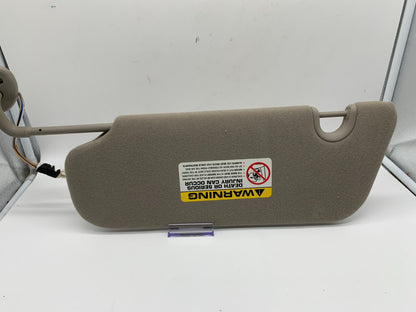2002-2003 Jeep Liberty Passenger Sun Visor Gray Illumination OEM B02B09091