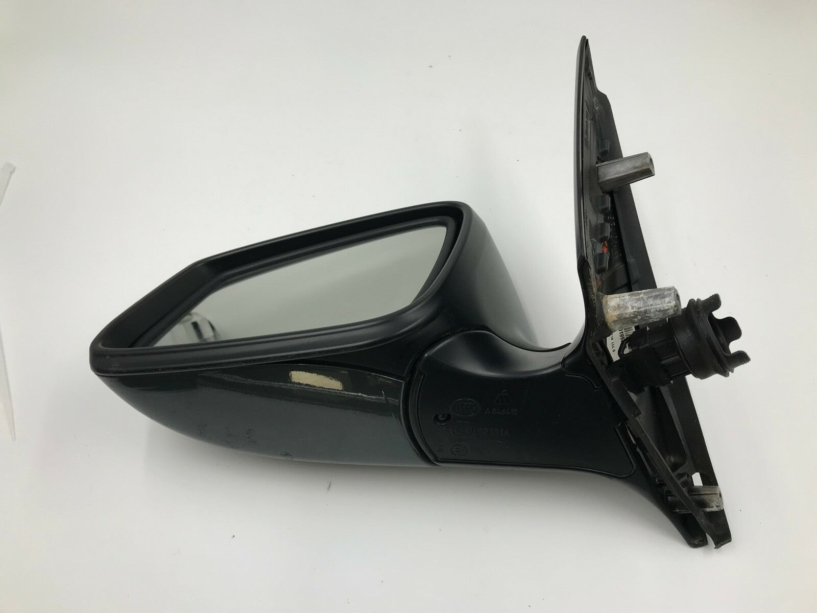 2012-2013 BMW 528i Driver Side View Power Door Mirror Gray OEM D02B04004