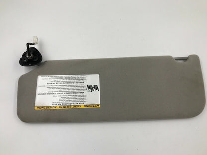 2005-2010 Toyota Sienna Passenger Sun Visor Gray Illuminated OEM E03B67001