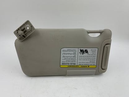 2013-2015 Nissan Versa Sedan Passenger Sun Visor Sunvisor Gray OEM D02B69006