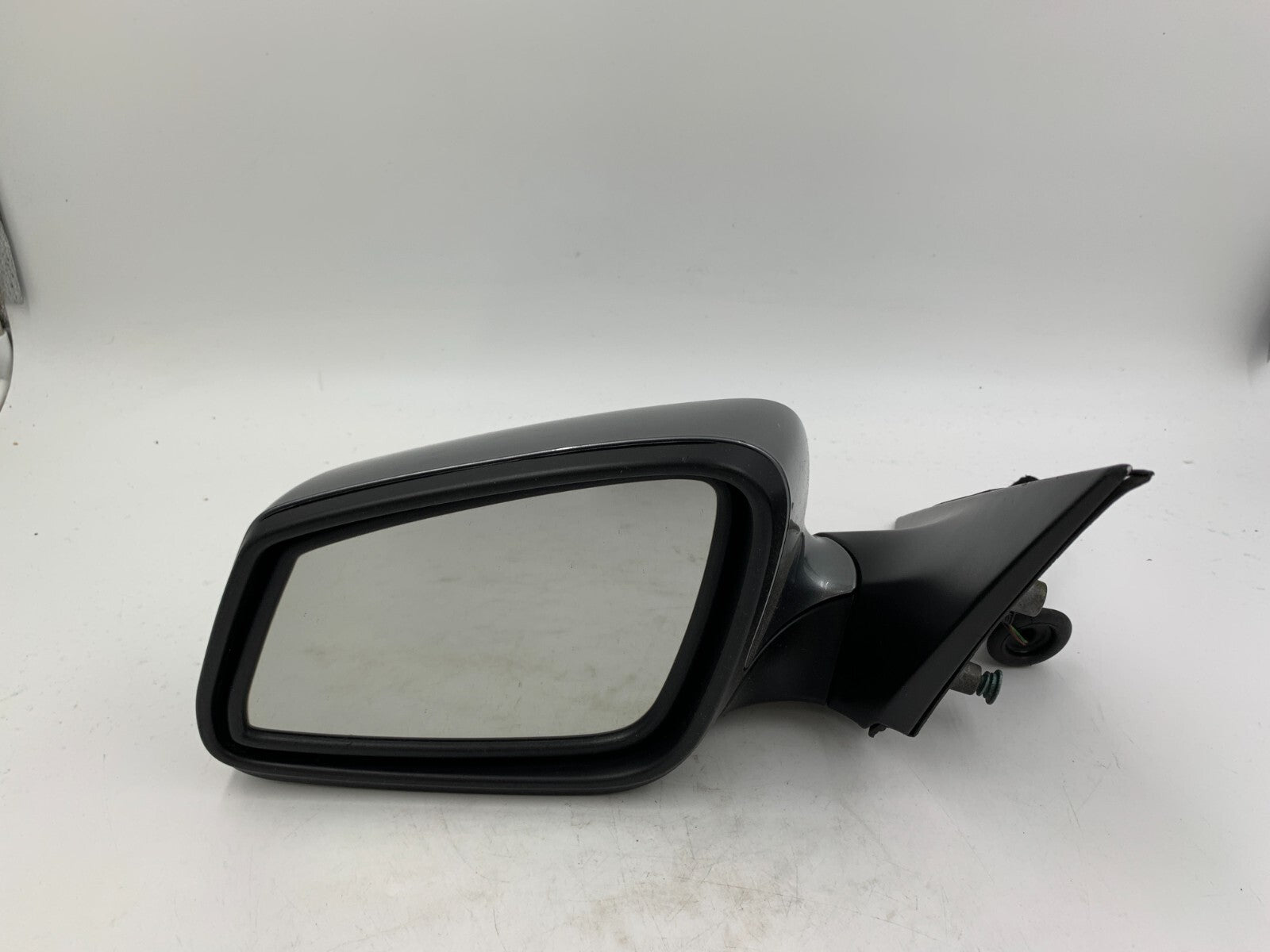 2012-2013 BMW 525i Driver Side View Power Door Mirror Gray OEM A01B35039
