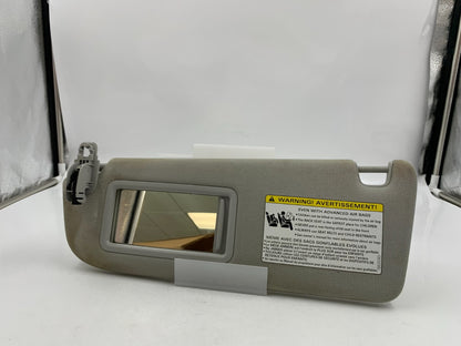2013-2017 Audi A6 Driver Sun Visor Illuminated Gray OEM B04B34020