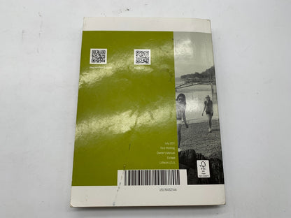 2018 Ford Escape Owners Manual Set with Case OEM C03B62014