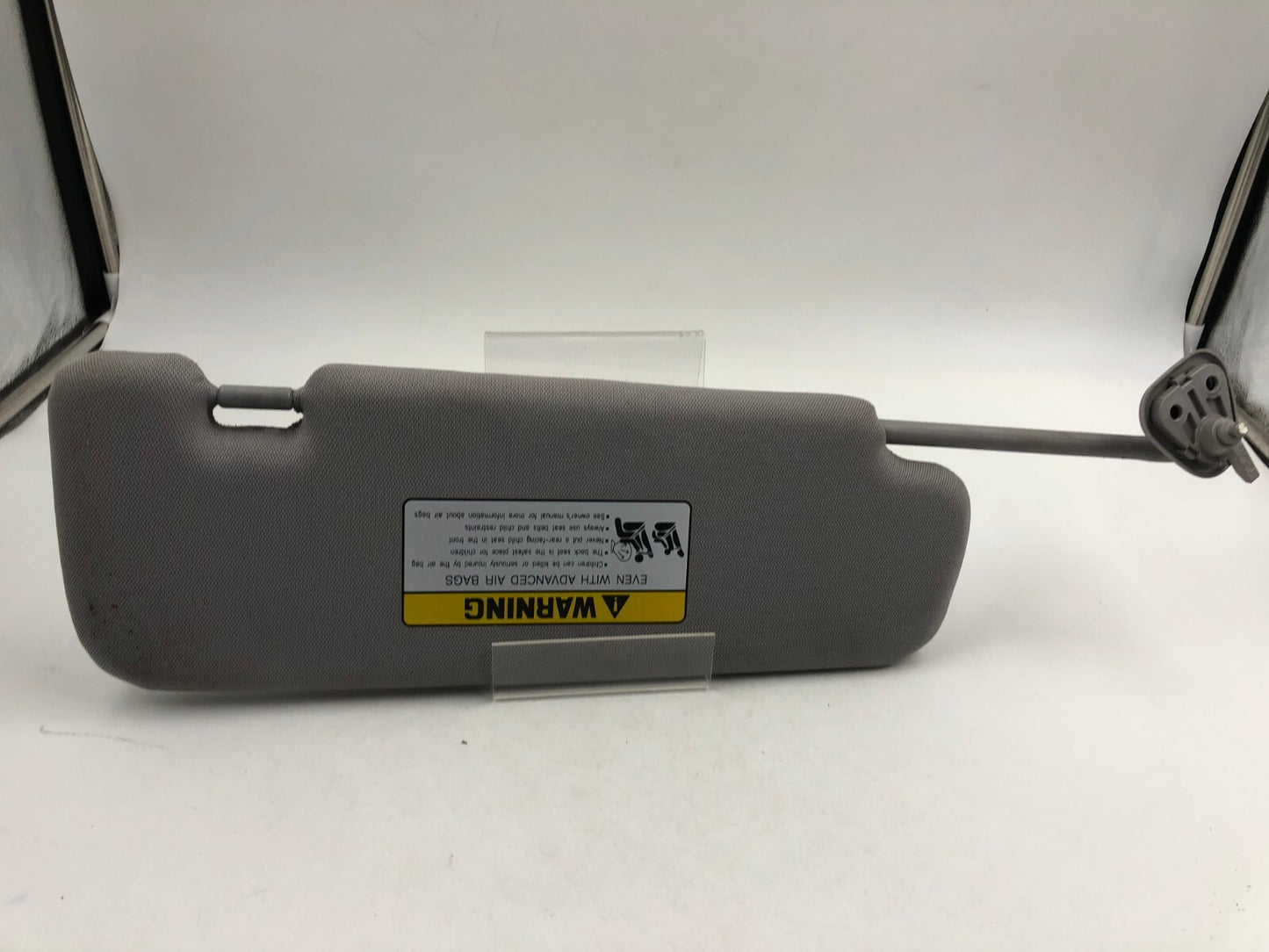 2011-2015 Hyundai Sonata Driver Sun Visor Gray Illuminated OEM B02B63004