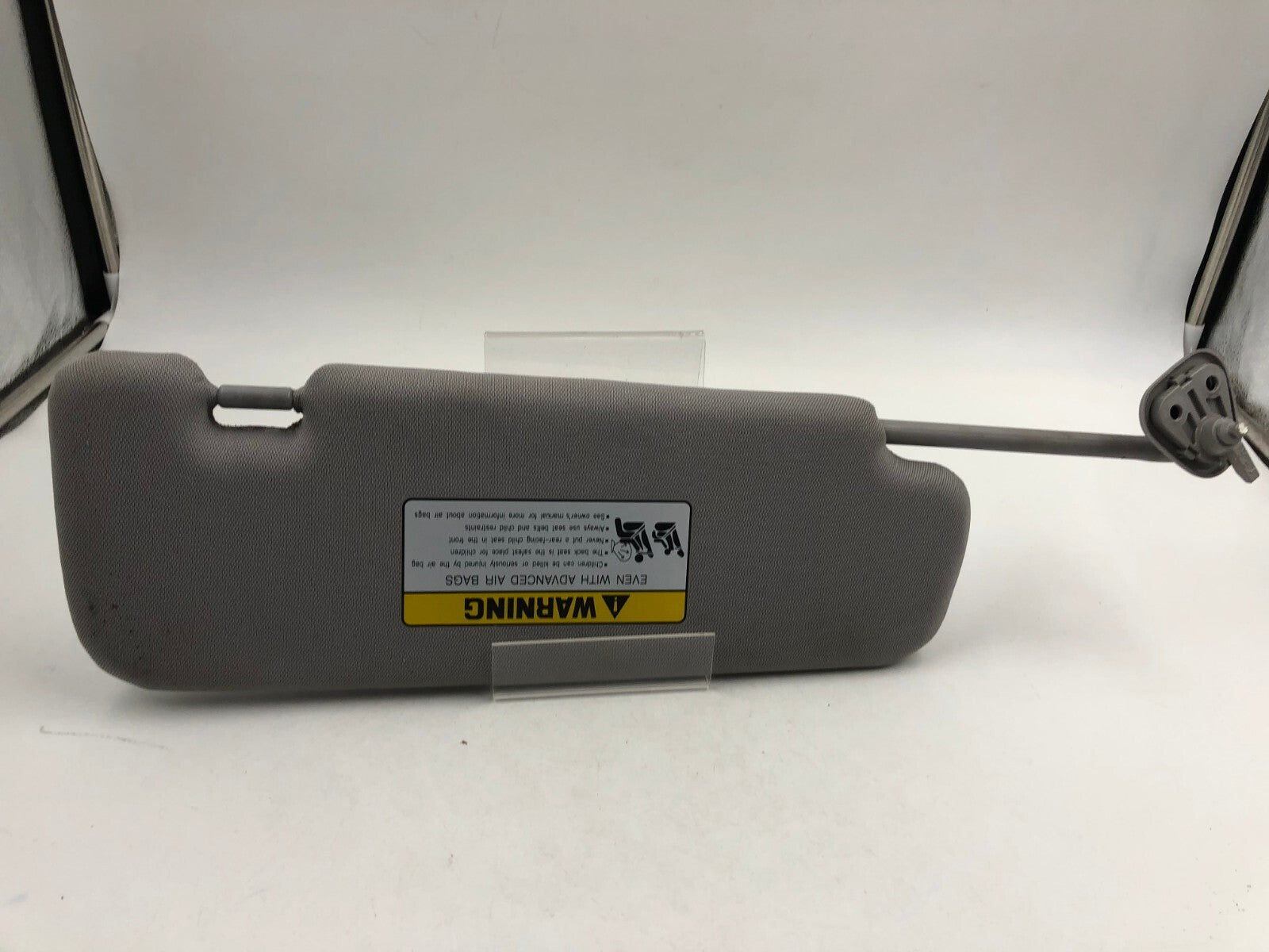 2011-2015 Hyundai Sonata Driver Sun Visor Gray Illuminated OEM B02B63004