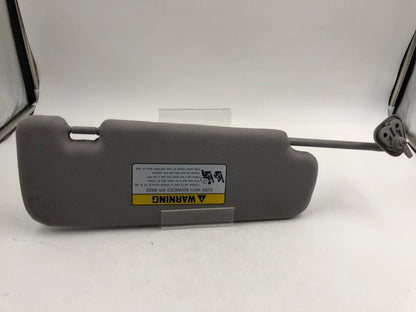 2011-2015 Hyundai Sonata Driver Sun Visor Gray Illuminated OEM B02B63004
