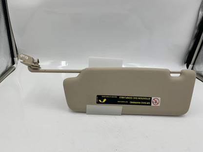 2009-2012 Audi A4 Passenger Sun Visor Sunvisor Gray Illuminated OEM D02B32026