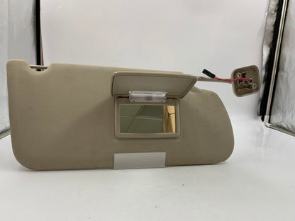 2009-2012 Ford Flex Passenger Sun Visor Sunvisor Gray Illuminated OEM B03B16090