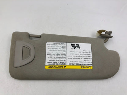 2014-2022 Infiniti Q50 Driver Sun Visor Gray Illuminated OEM C02B09045