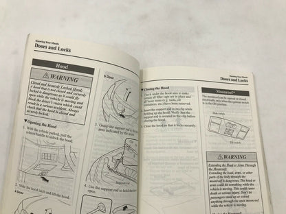 2005 Mazda 3 Owners Manual Set with Case OEM B01B48041