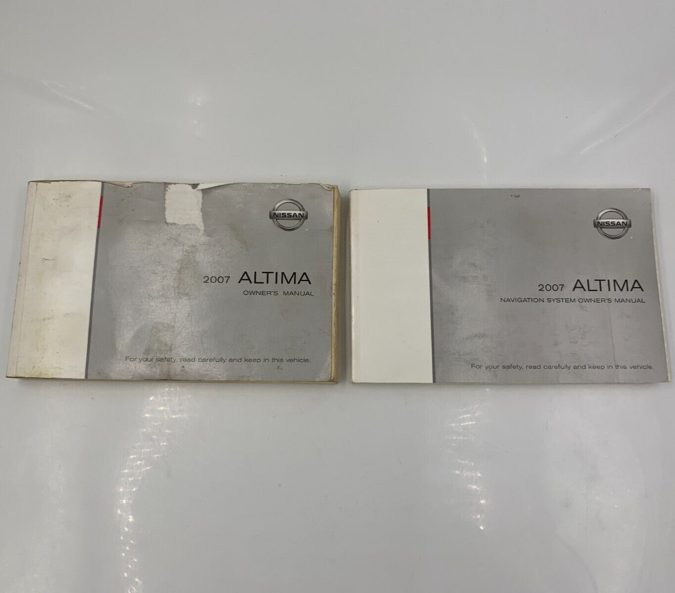 2007 Nissan Altima Sedan Owners Manual Set OEM D03B45082