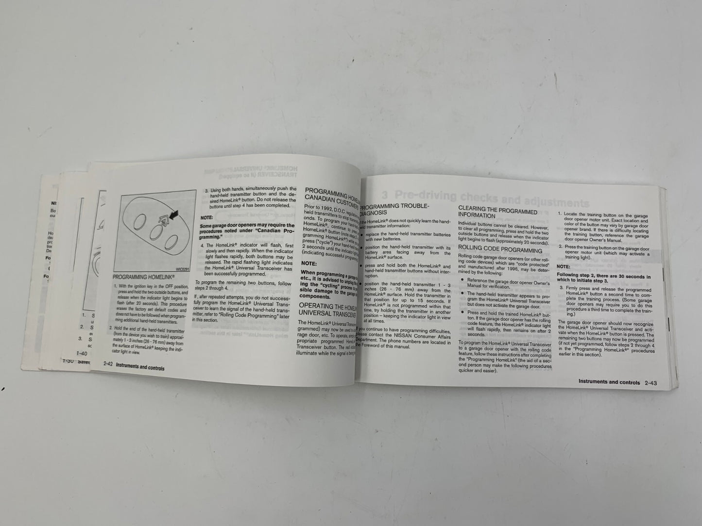 2005 Nissan Altima Owners Manual OEM D04B65006