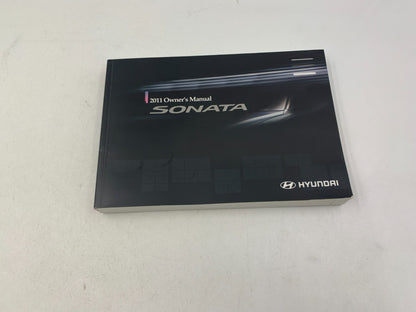 2011 Hyundai Sonata Owners Manual Set with Case OEM D04B60005