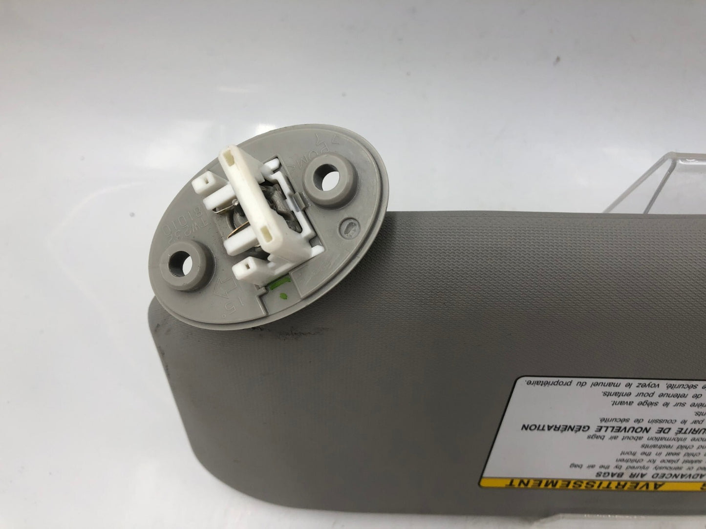 2019-2022 Toyota C-HR CHR Passenger Sun Visor Gray Illumination OEM A03B33046