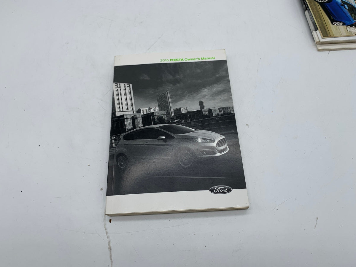2016 Ford Fiesta Owners Manual Set OEM R01B13012