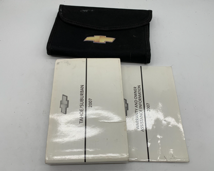 2007 Chevrolet Tahoe Suburban Owners Manual Set with Case OEM