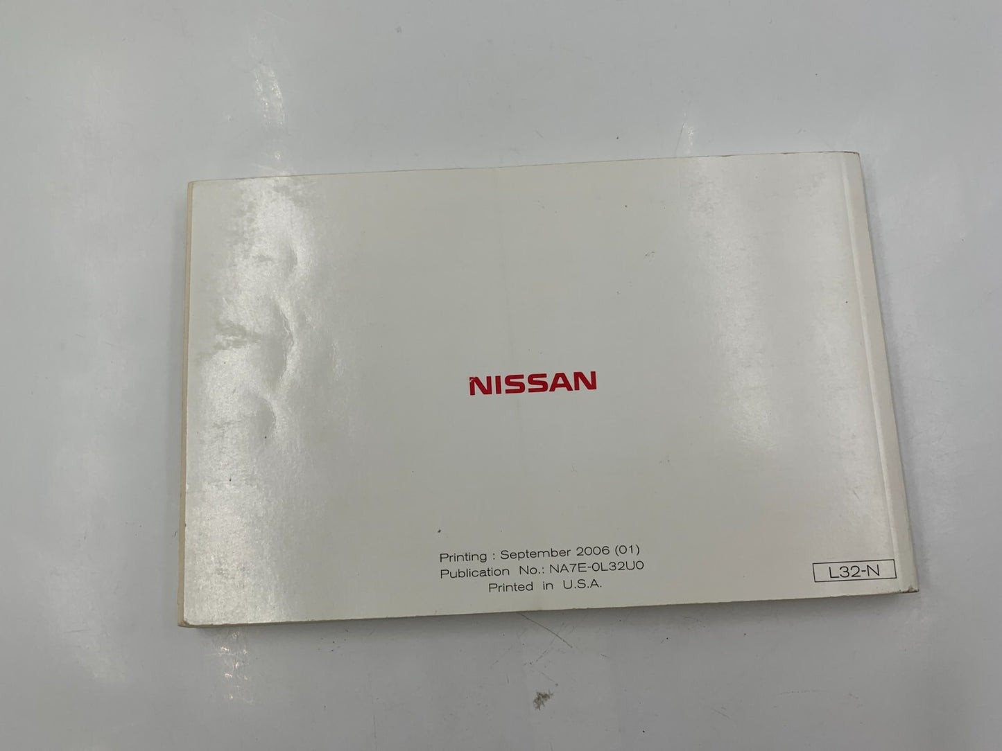2007 Nissan Altima Sedan Owners Manual Set OEM D03B45082