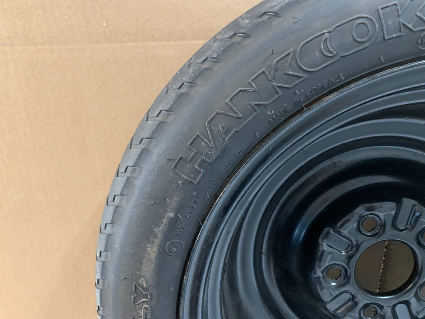 2006-2014 Hyundai Sonata 16" Spare Tire Compact Donut OEM T125/80D16 OEM