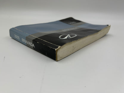 2003 Oldsmobile Bravada Owners Manual OEM B01B11042