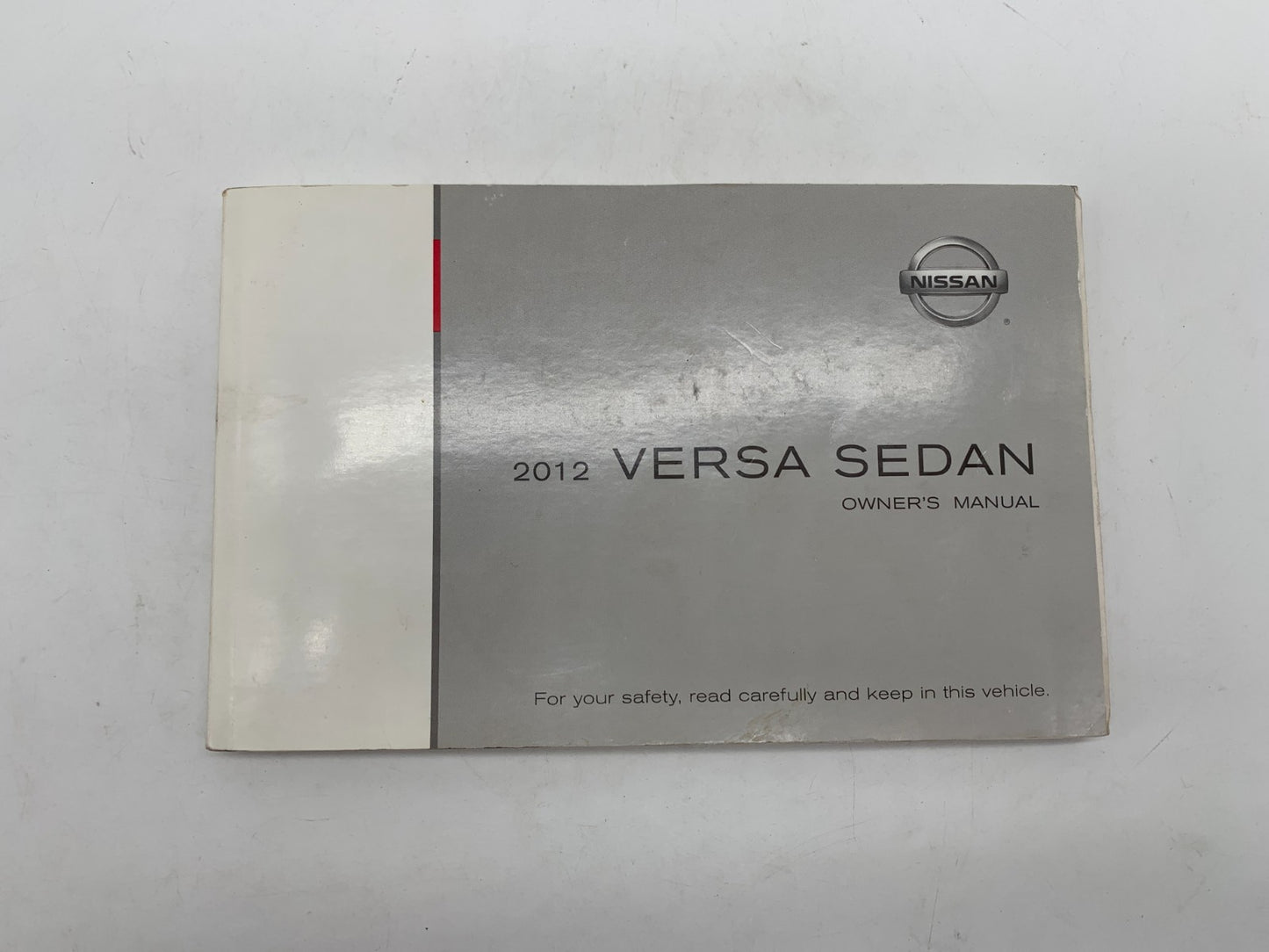 2012 Nissan Versa Owners Manual Set OEM D01B66017