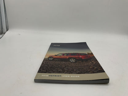 2016 Jeep Patriot Owners Manual Set OEM R01B50023