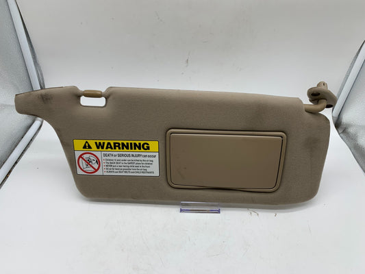 2001-2005 Honda Civic Passenger Sun Visor Beige OEM B01B28004