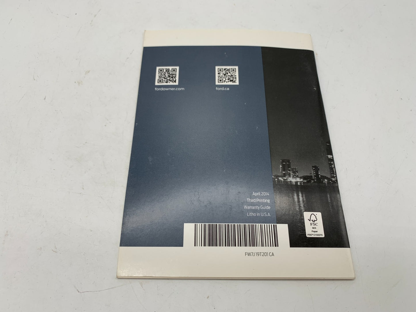 2015 Ford Fusion Owners Manual Set with Case OEM D01B45019