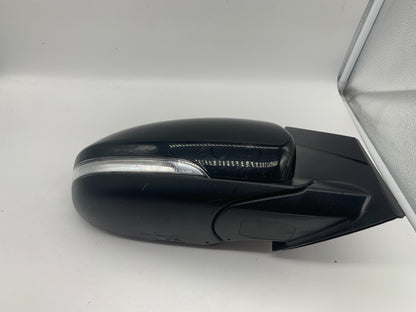 2016-2018 Hyundai Tucson Passenger Side View Power Door Mirror Black BSA OEM