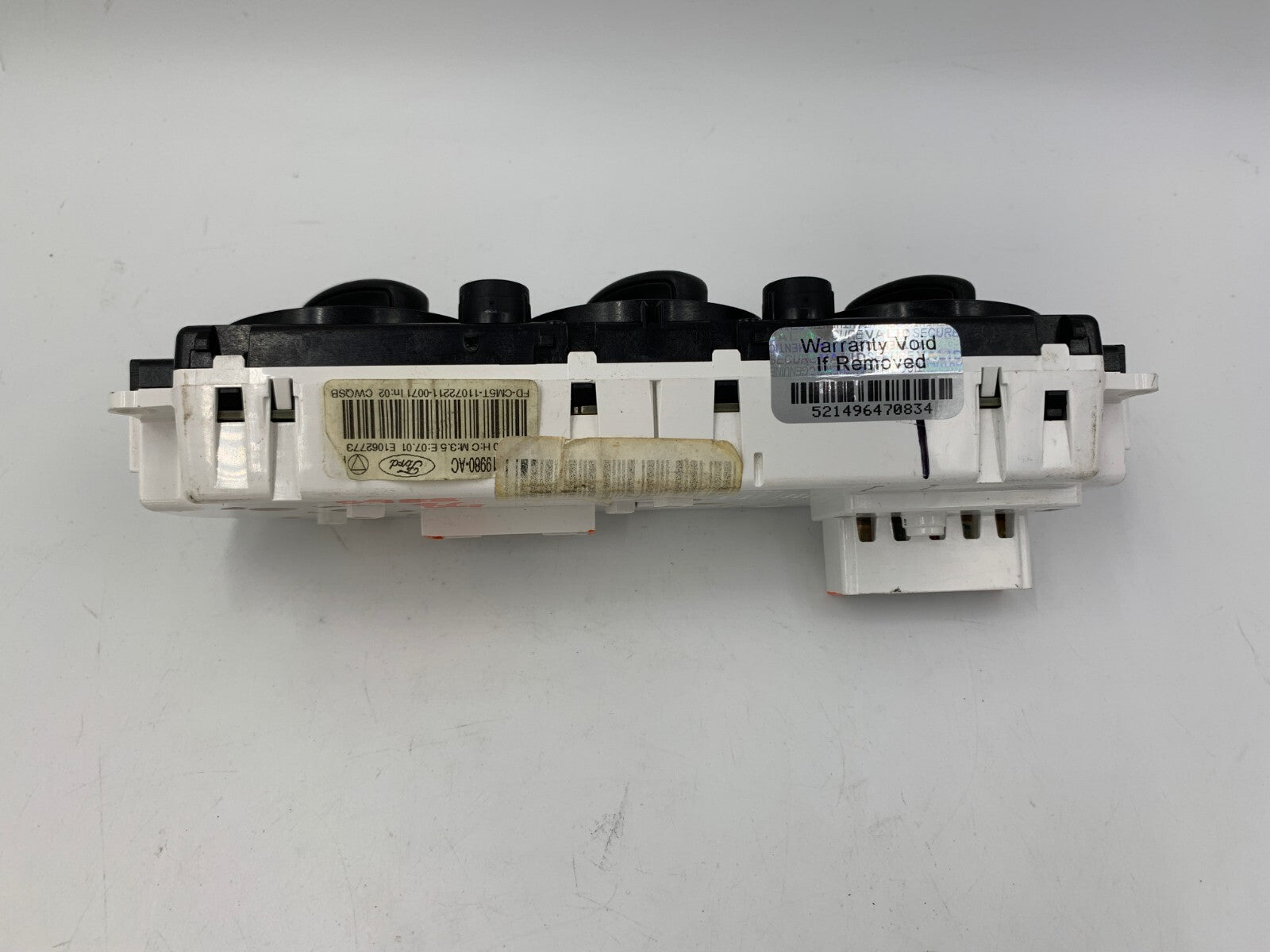 2012 Ford Focus AC Heater Climate Control Unit OEM C01B36009