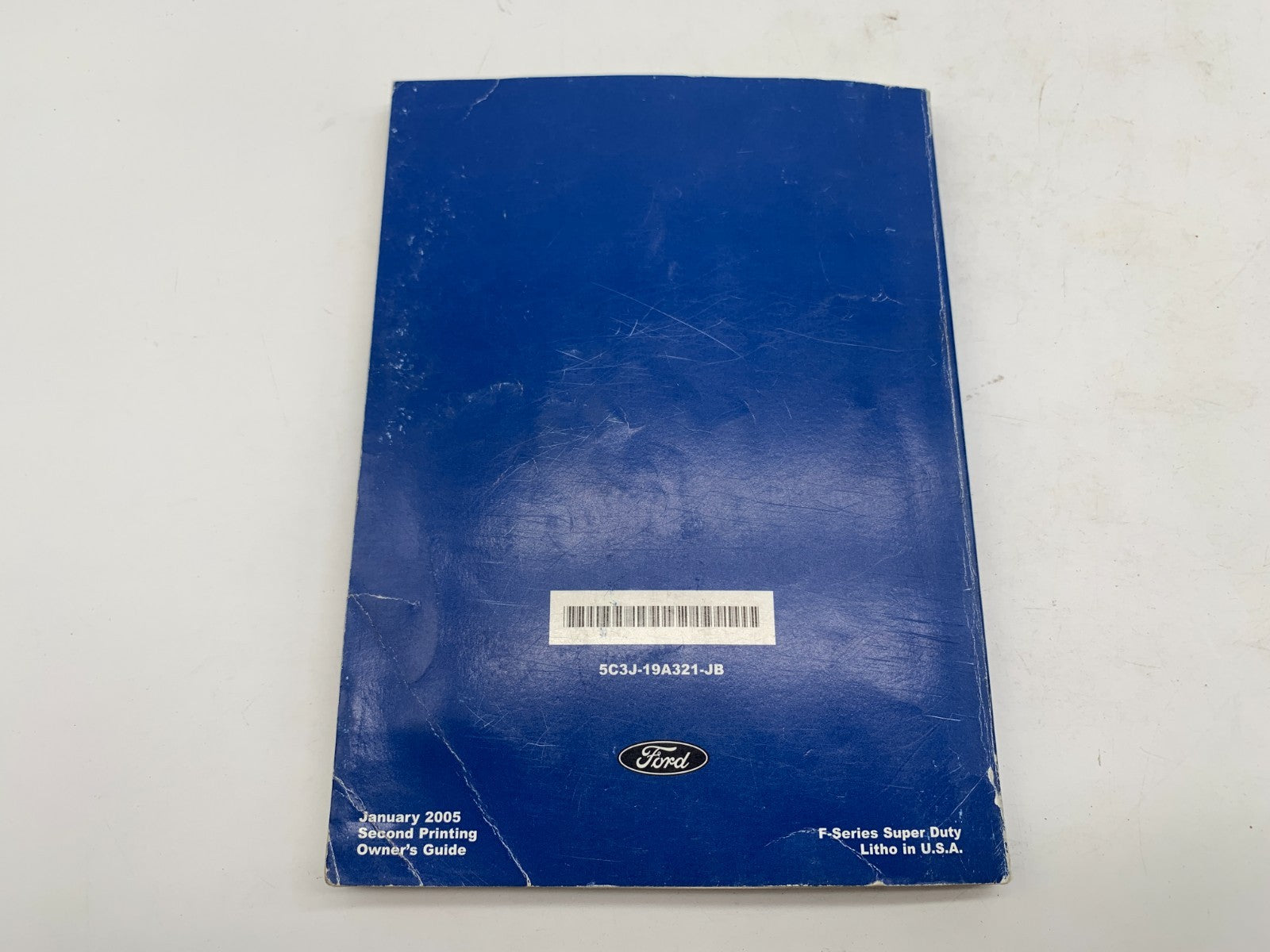 2005 Ford F-Series Super Duty Owners Manual Set with Case OEM A04B28007