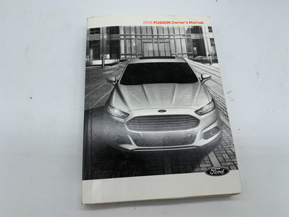 2016 Ford Fusion Owners Manual Set with Case OEM B02B02008