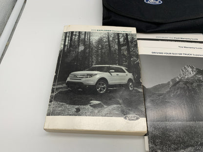 2015 Ford Explorer Owners Manual Set with Case OEM C01B08021
