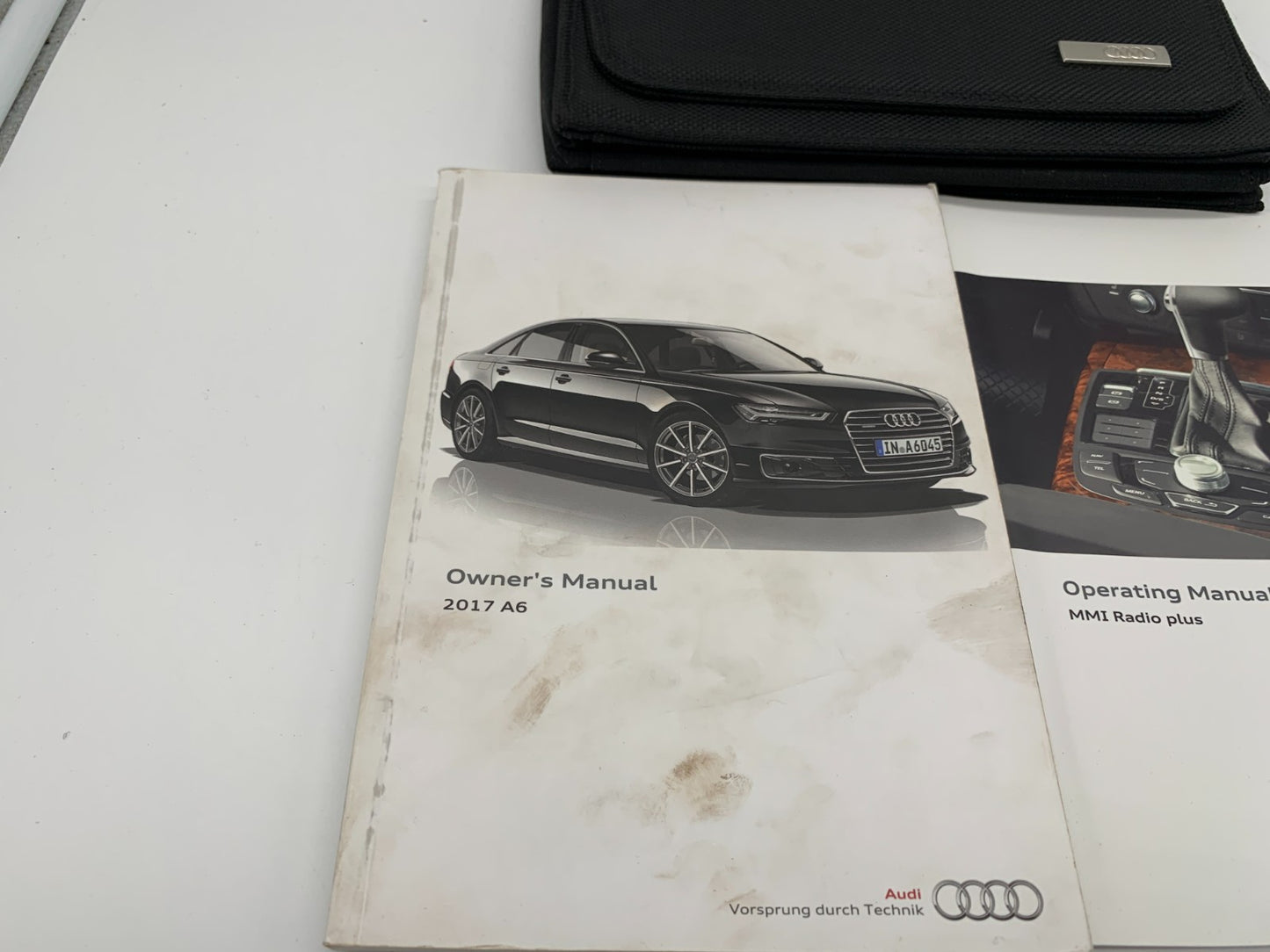 2017 Audi A6 Owners Manual Set with Case OEM B03B09046