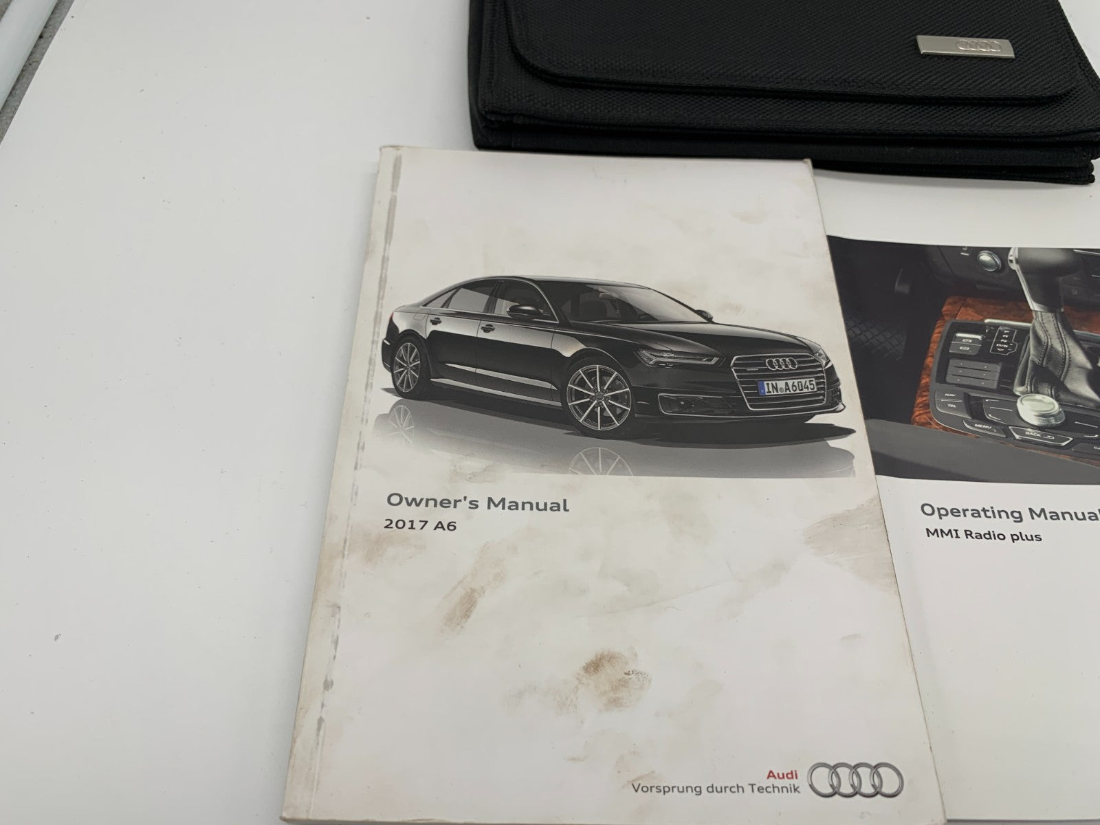 2017 Audi A6 Owners Manual Set with Case OEM B03B09046