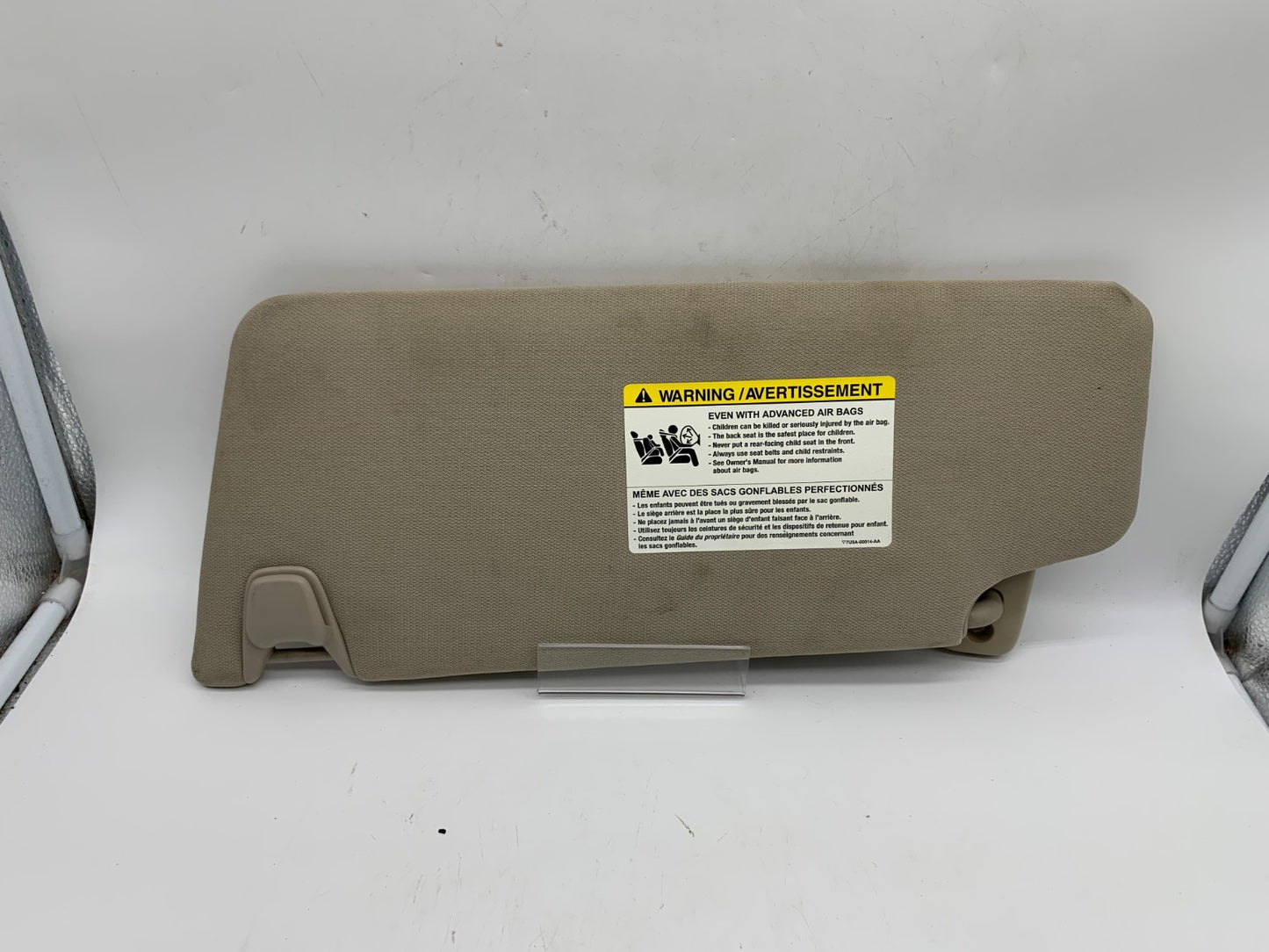 2004-2008 Ford F-150 F150 Passenger Sun Visor Gray OEM D03B42005