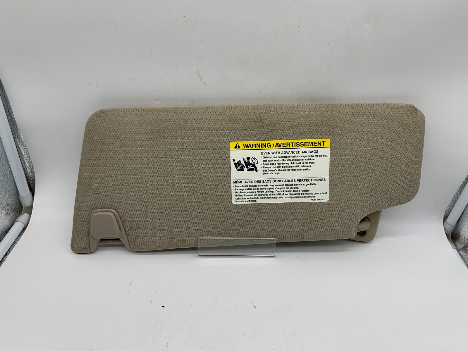 2004-2008 Ford F-150 F150 Passenger Sun Visor Gray OEM D03B42005